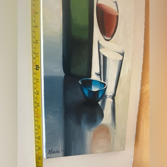 🖼️ORIGINAL PAINTING Signed by Artist- 20 X 10 - Art Canvas🖼️ - Picture 6 of 8